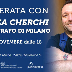Una serata con Andrea Cherchi, il fotografo di Milano | Lunedì 6 novembre alle 18